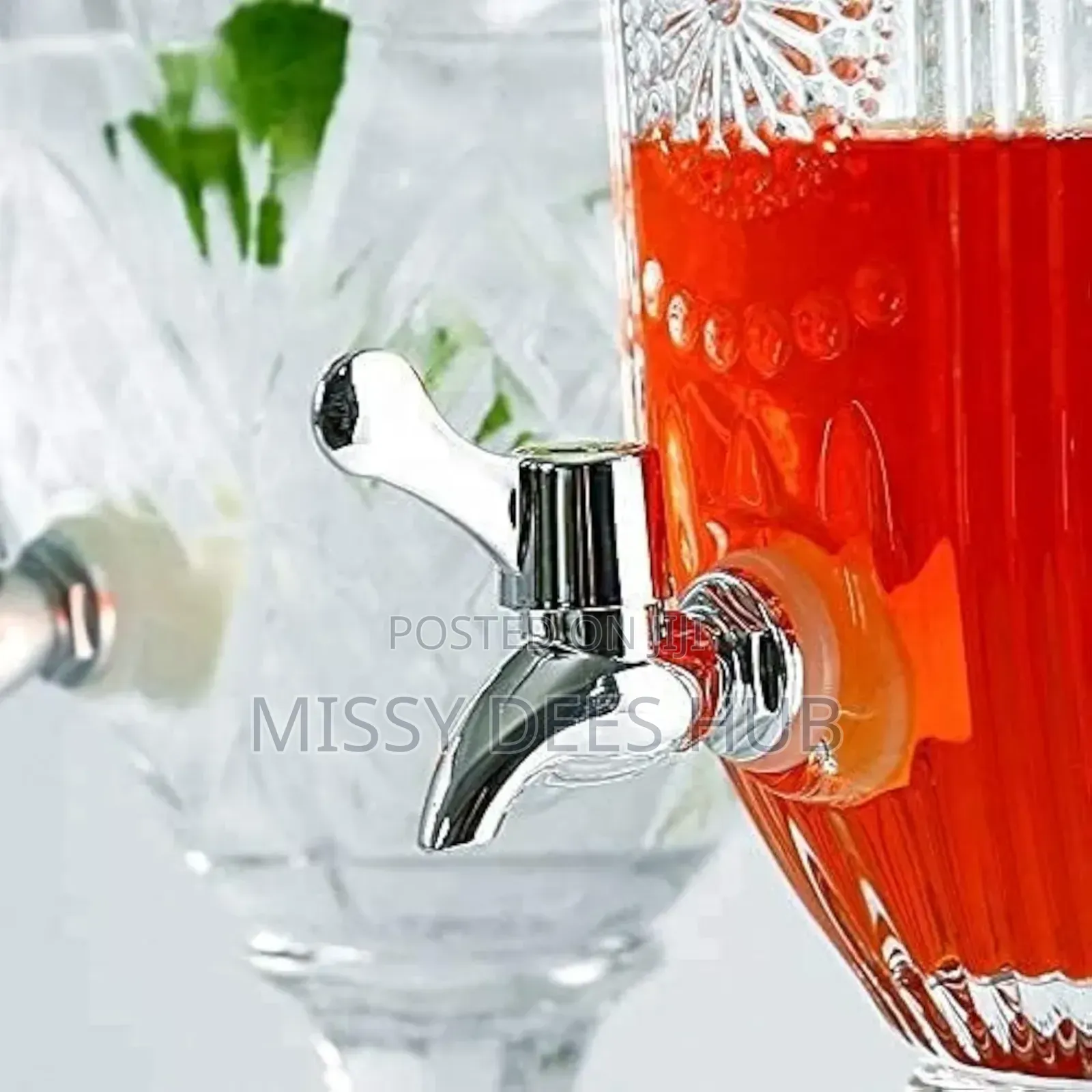 5l Glass Juice Dispenser