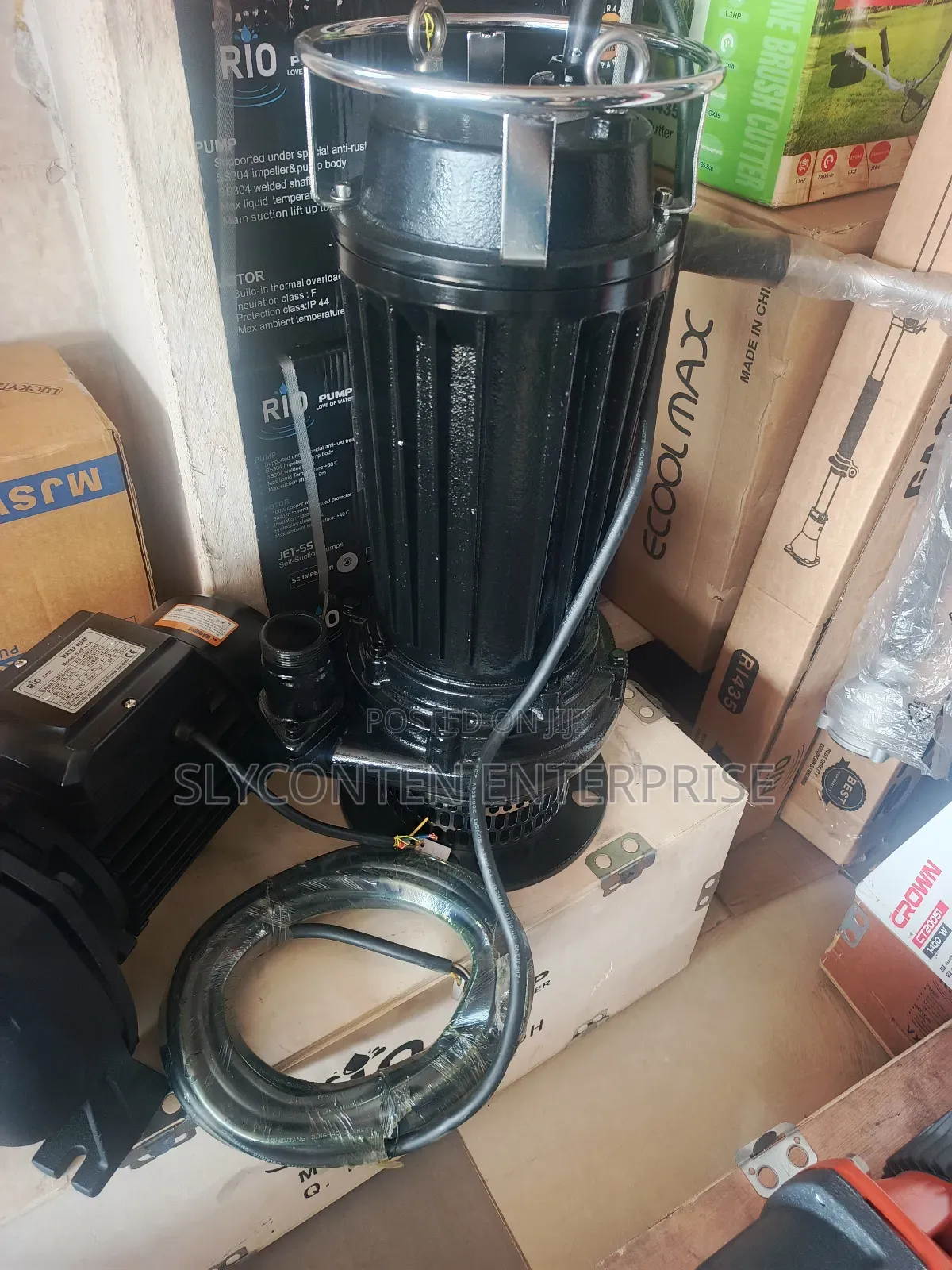 5.5hp 3phase Submersible Pump