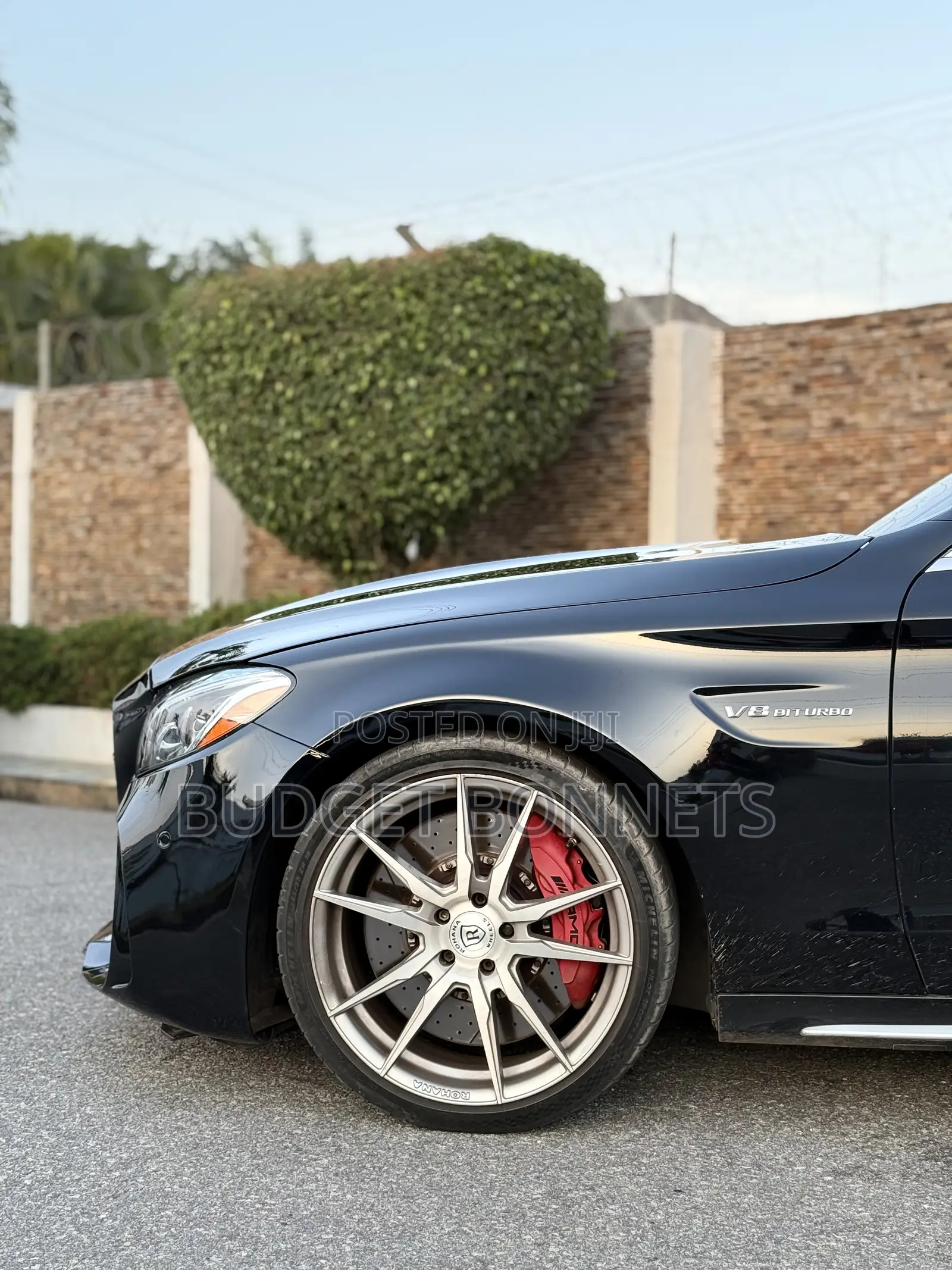 Mercedes-Benz C63 2016 Blue