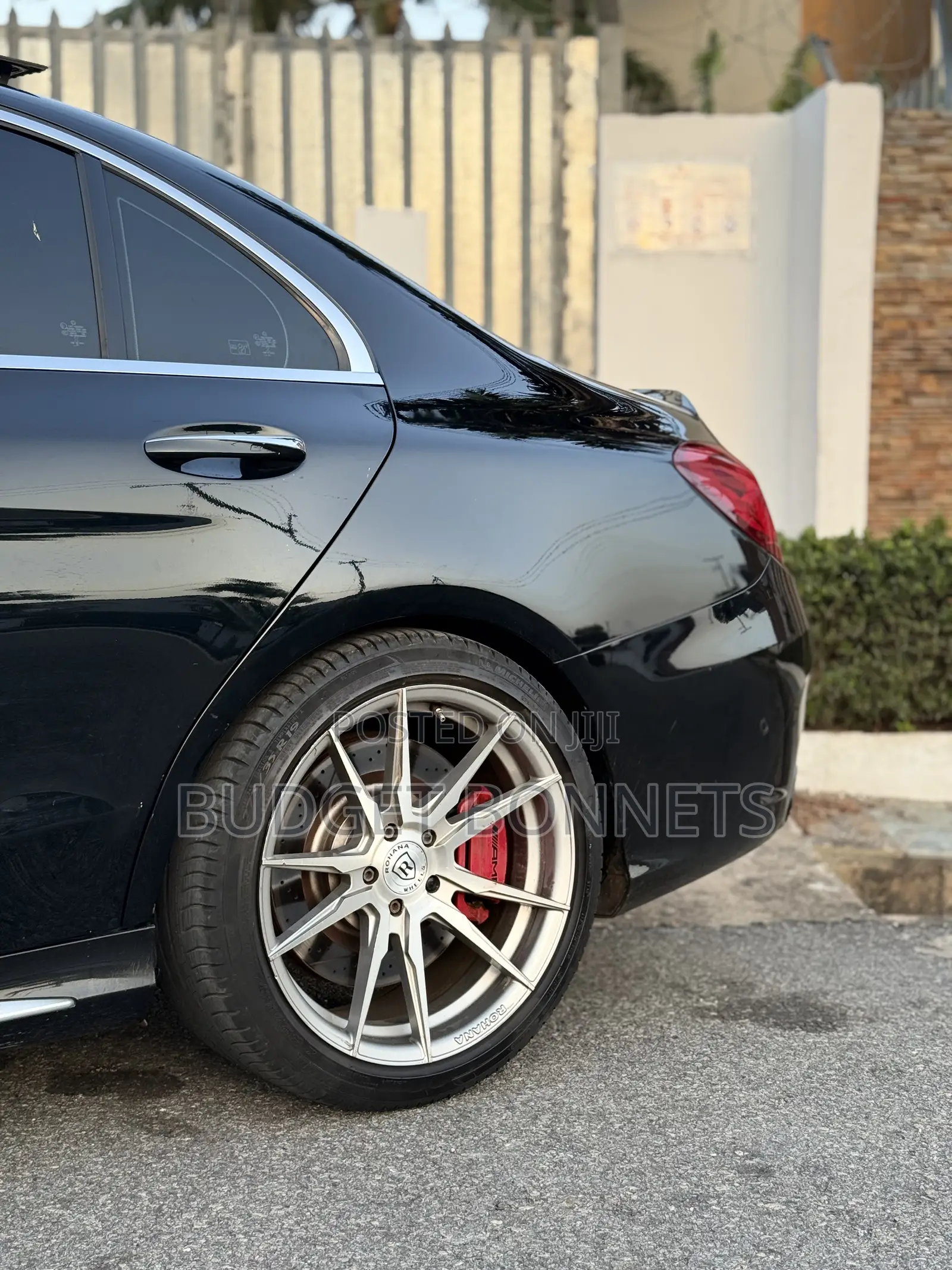 Mercedes-Benz C63 2016 Blue