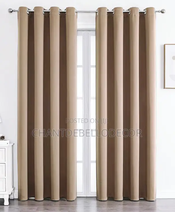 Grommets Top Already Made Blackout Curtains ( 2 in 1 )