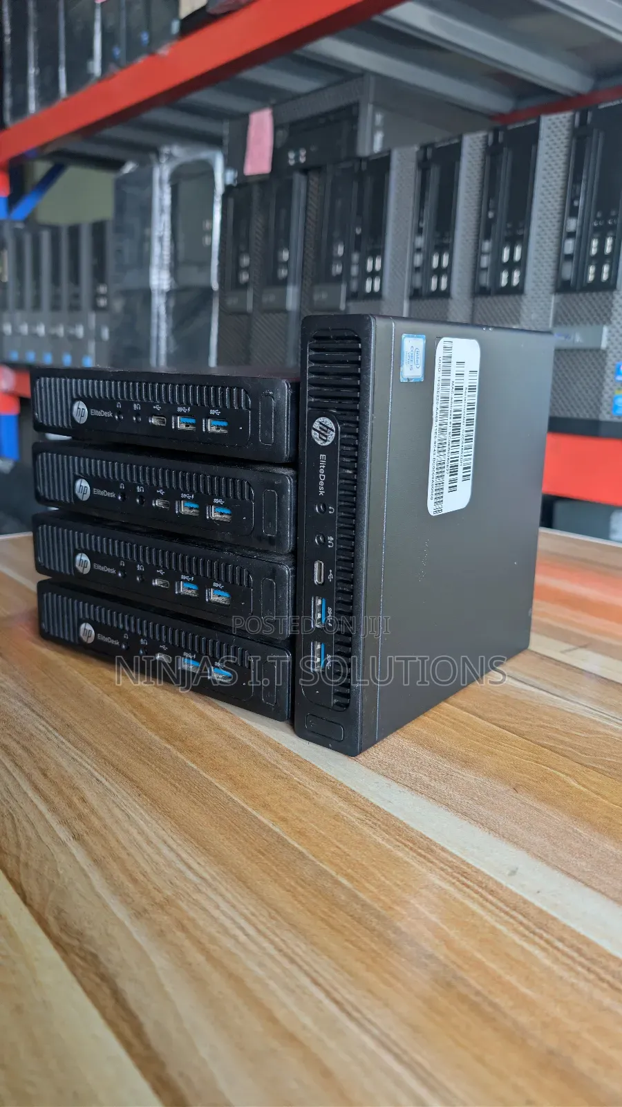Desktop Computer HP EliteDesk 800 8GB Intel Core i5 SSD 256GB
