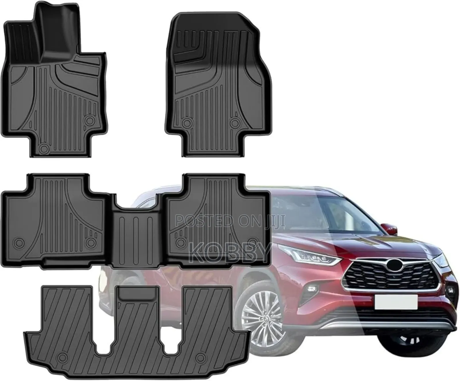 2022 - 2025 Toyota Highlander Seater 5d Mat