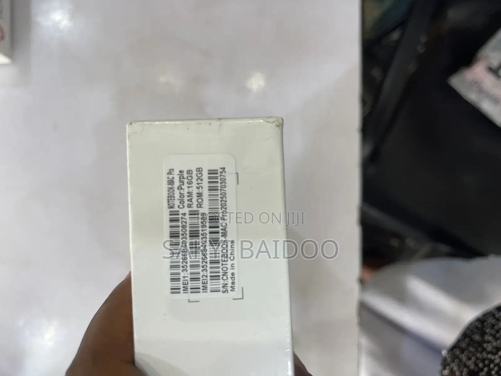 New Idino Notebook Mac Pro 512 GB
