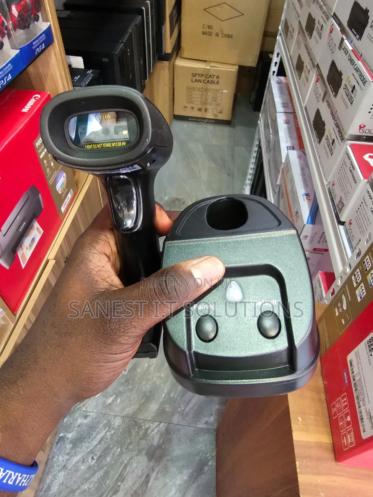 Handheld Wireless Bluetooth Laser Barcode Scanner