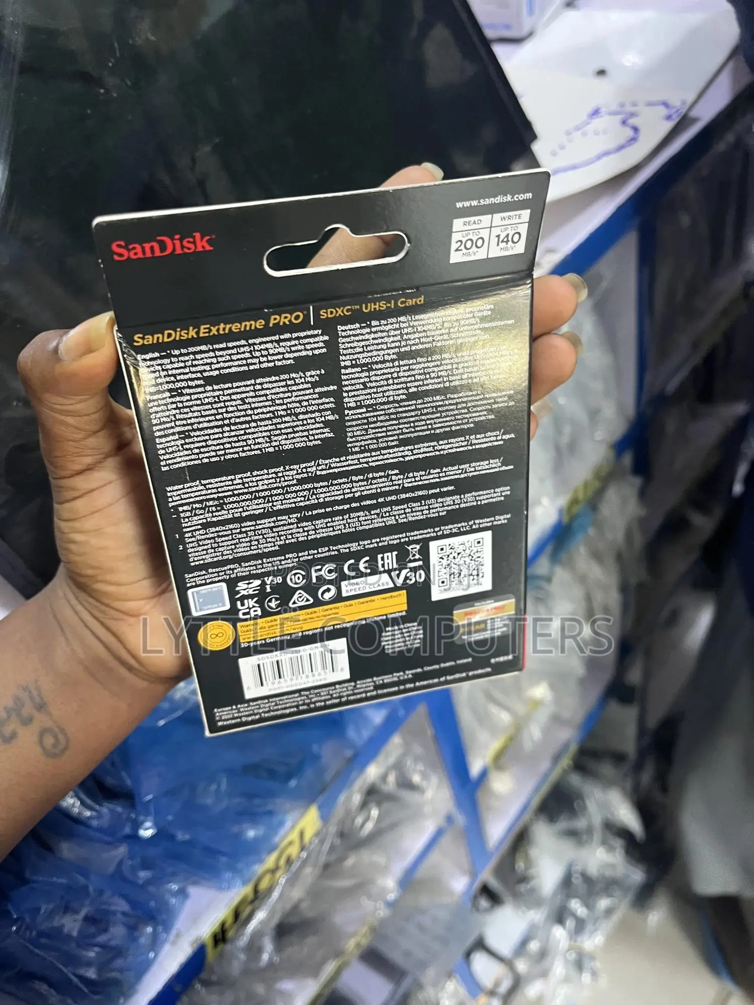 Original Extreme Pro 256gb