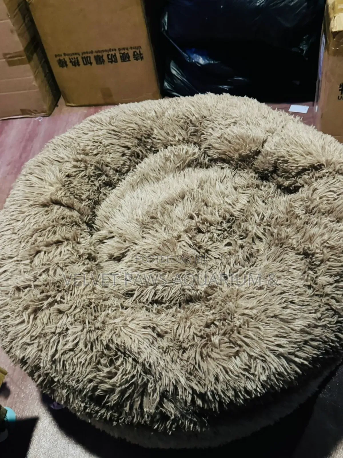 Round Large Dog Bed