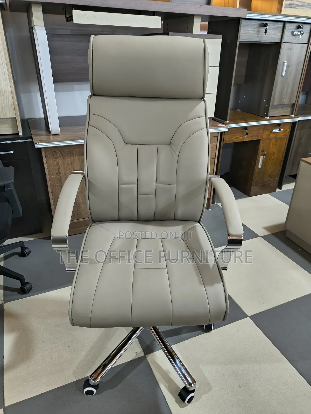 Executive Faux Leather Chair
