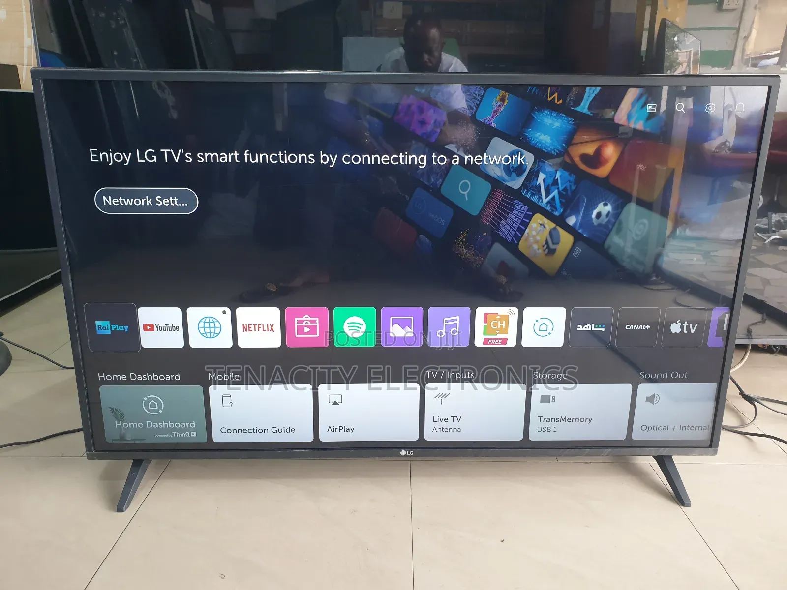 New 43 Lg Uhd Hdr Smart Satellite Tv