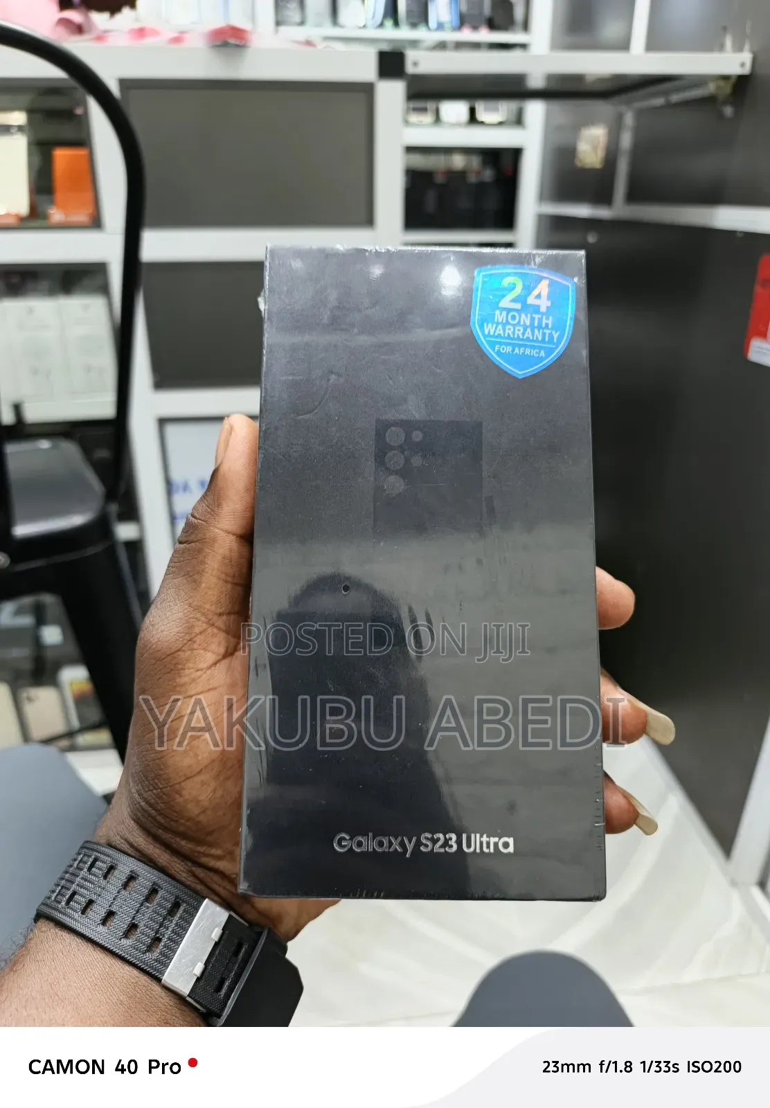 New Samsung Galaxy S23 Ultra 512 GB Black