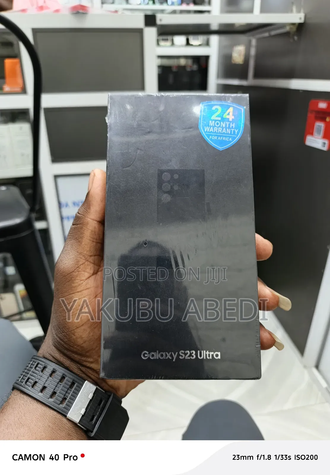 New Samsung Galaxy S23 Ultra 512 GB Black