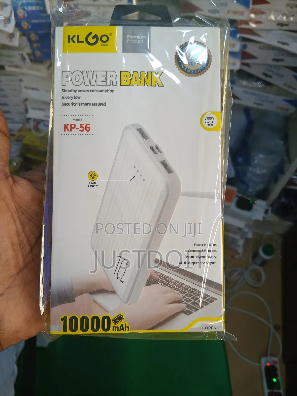 Klgo 10000 Mah Capacity Power Bank