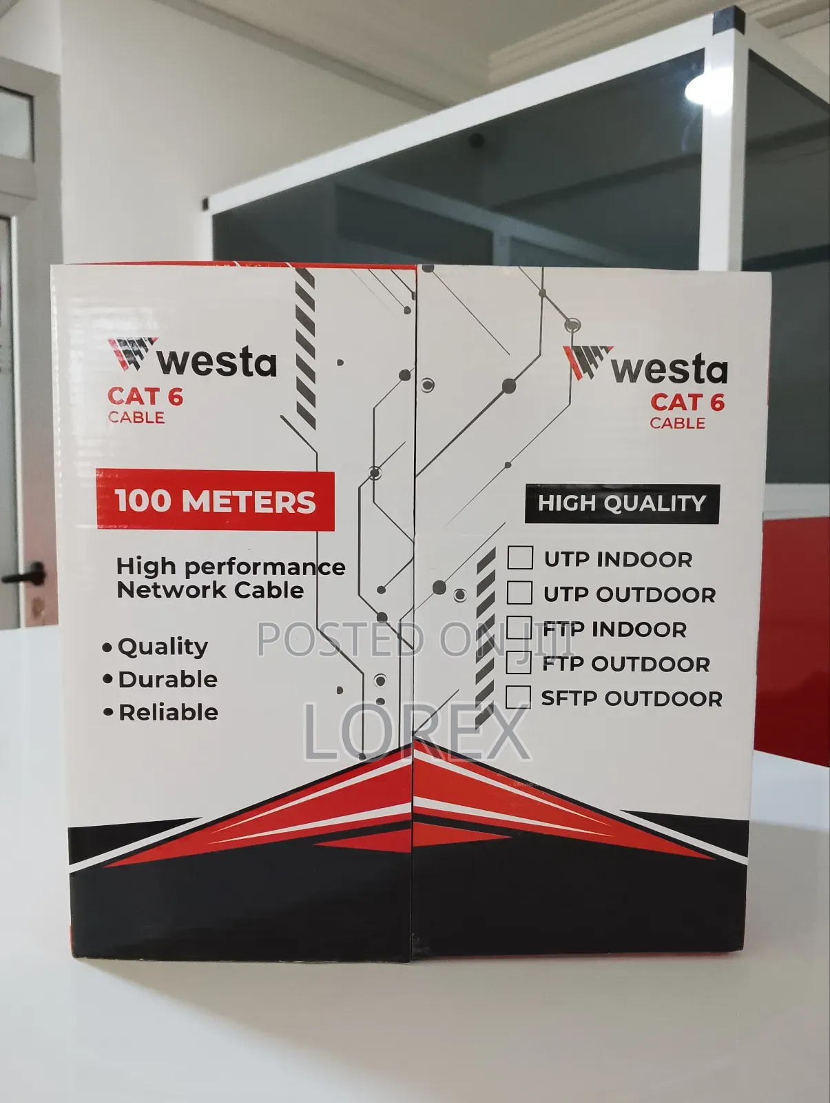 Westa Utp Indoor 100m Cat6 Cable