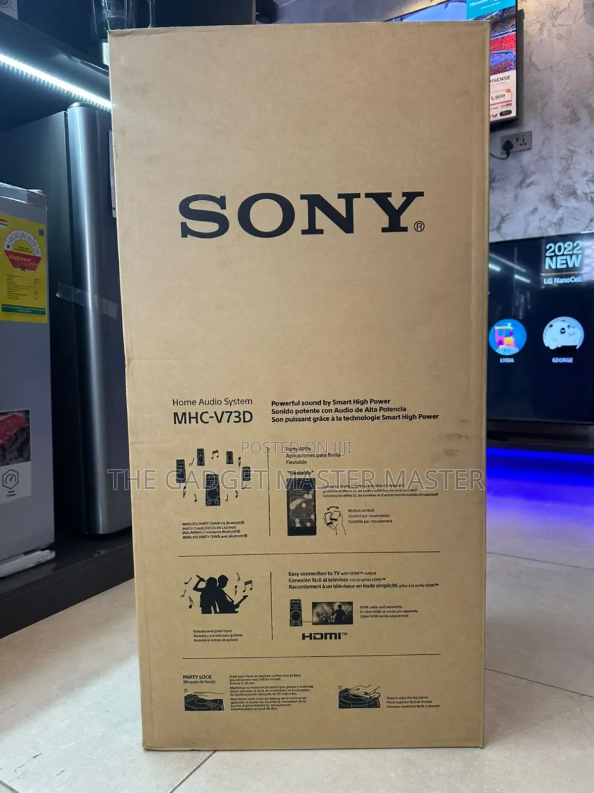 Sony MHC-V73d Home Audio System