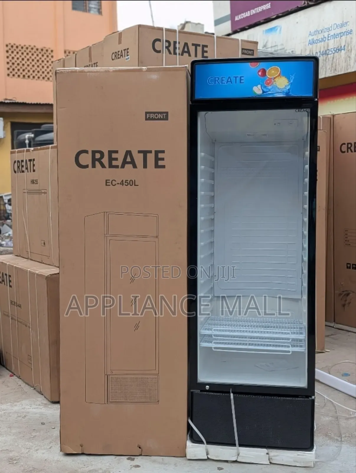 Create Display/Showcase Fridge 450l