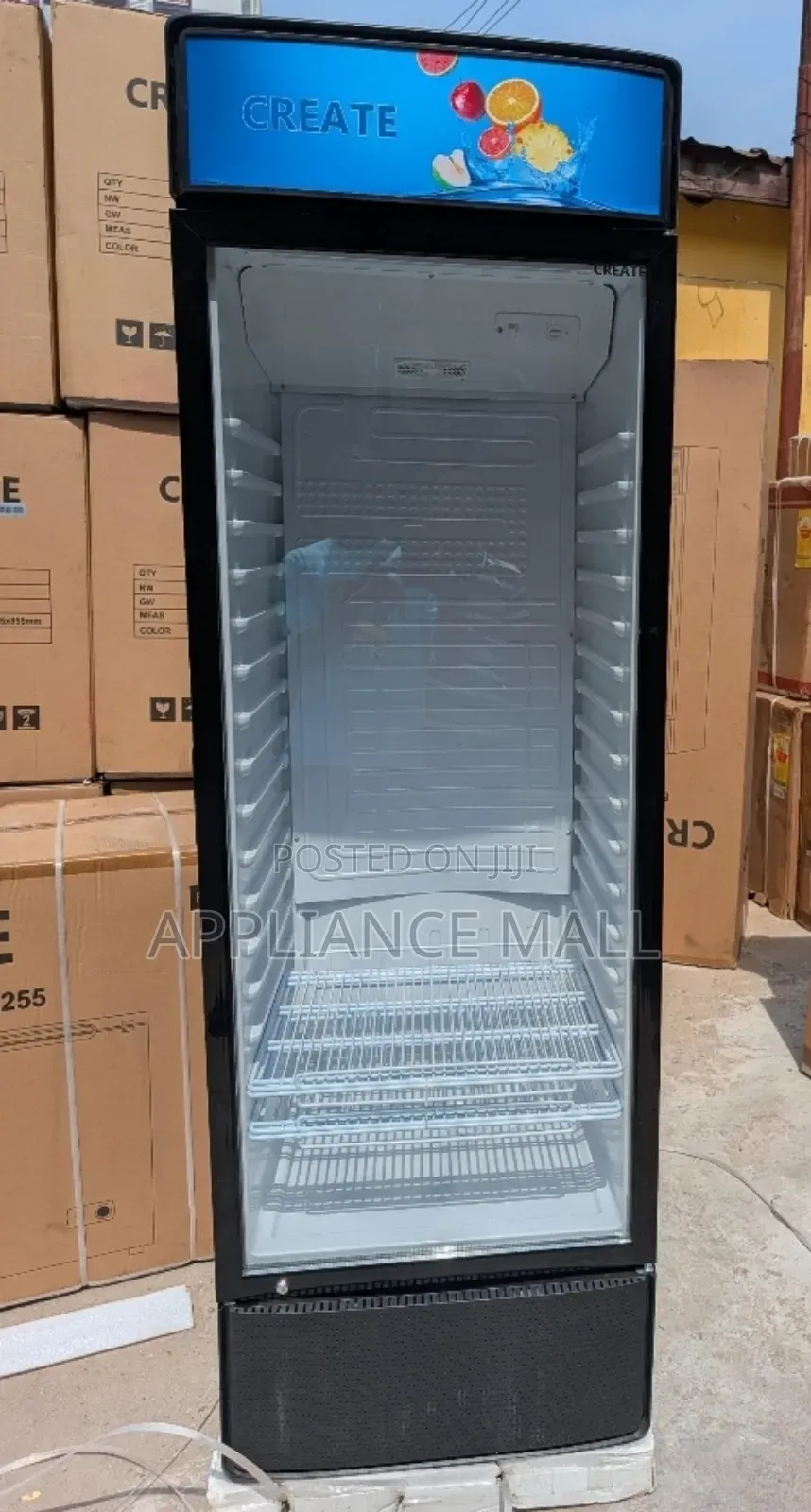 Create Display/Showcase Fridge 450l