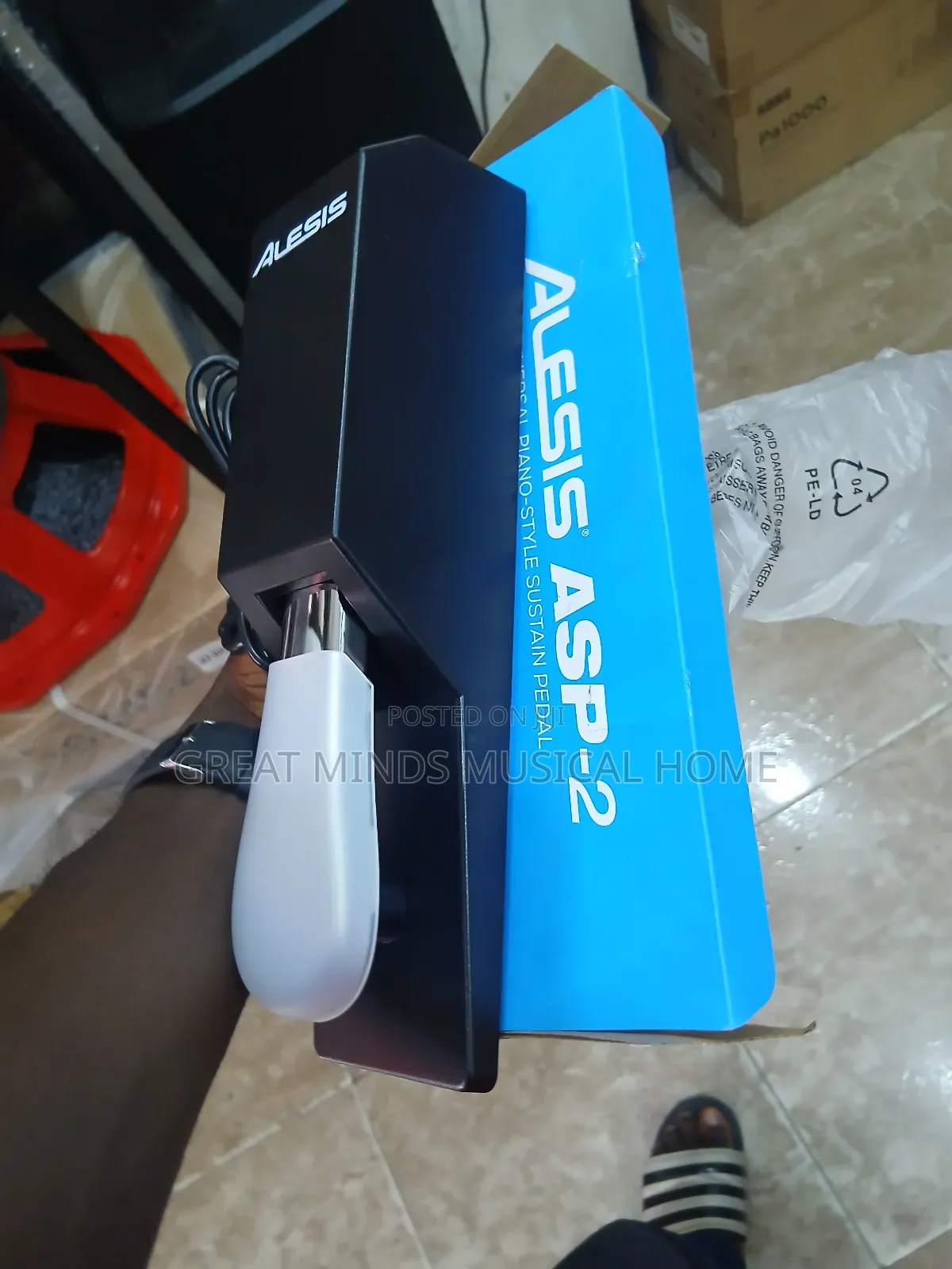 Alesis Asp-2 Keyboard Sustain Pedal