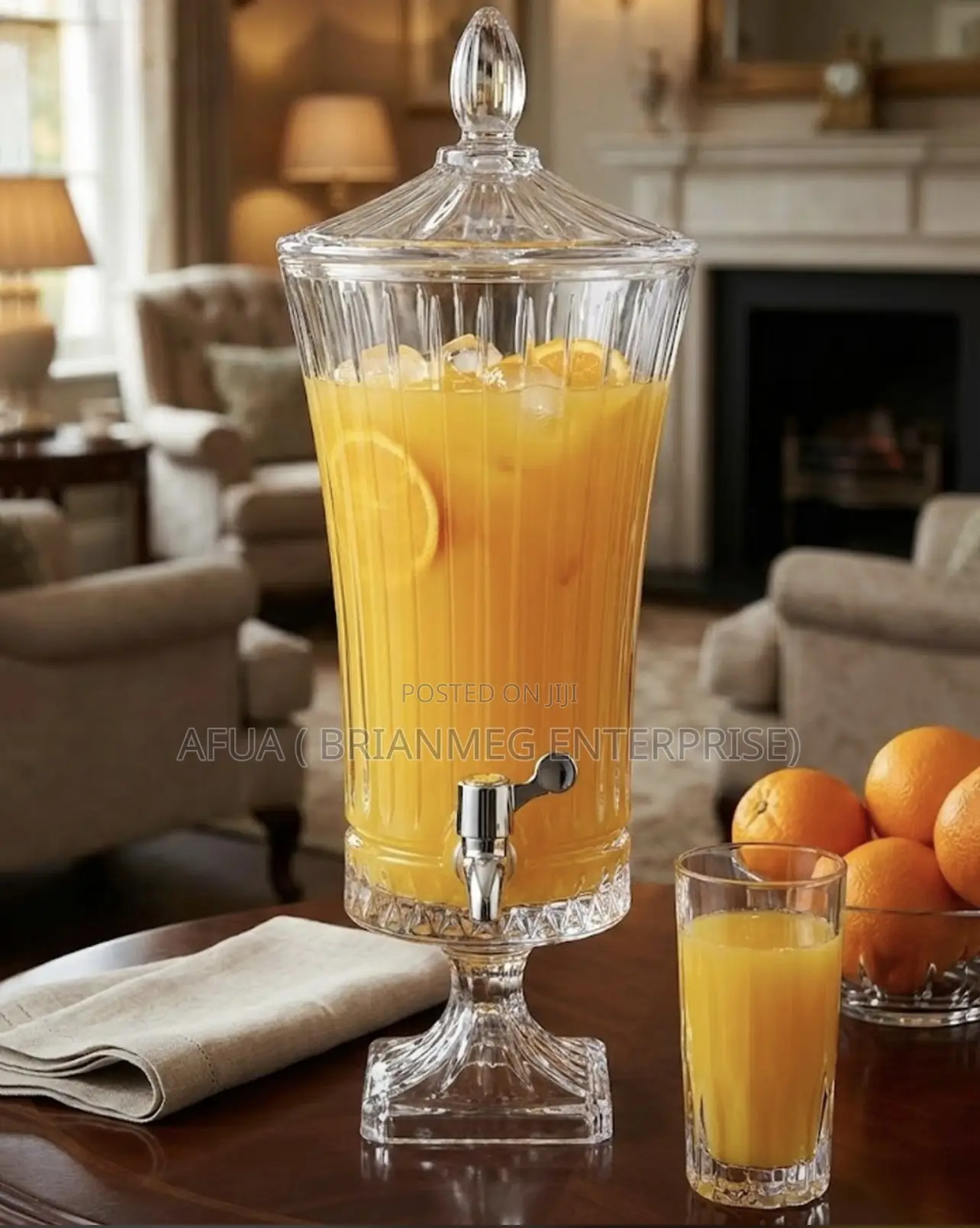 5lts Glass Beverage / Juice Dispenser