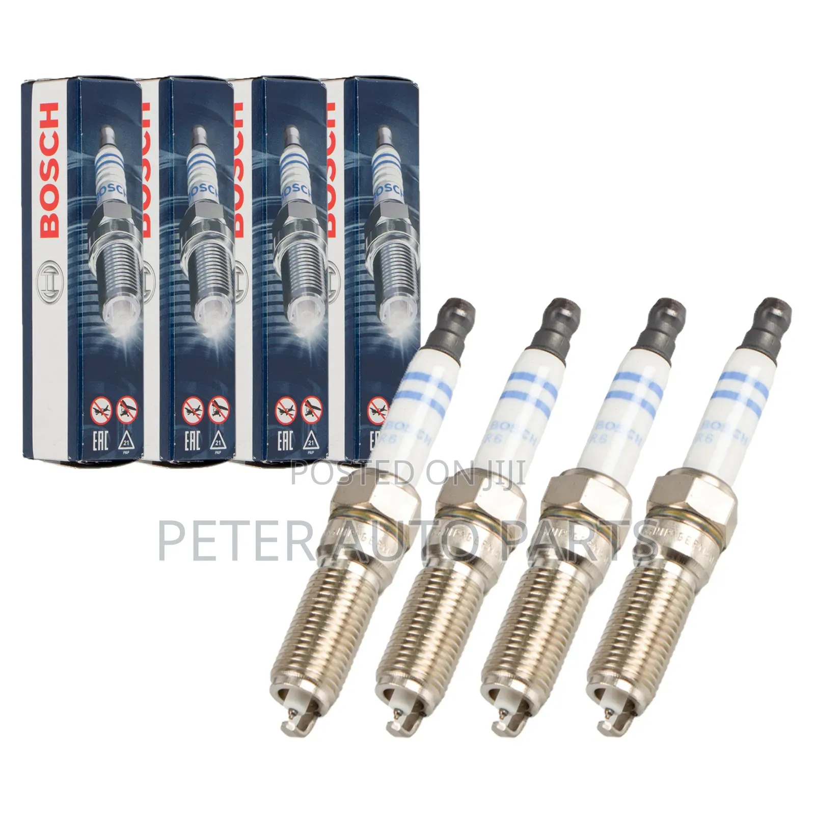 Bosch Spark Plugs for Toyota Corolla 2009-15. Original.