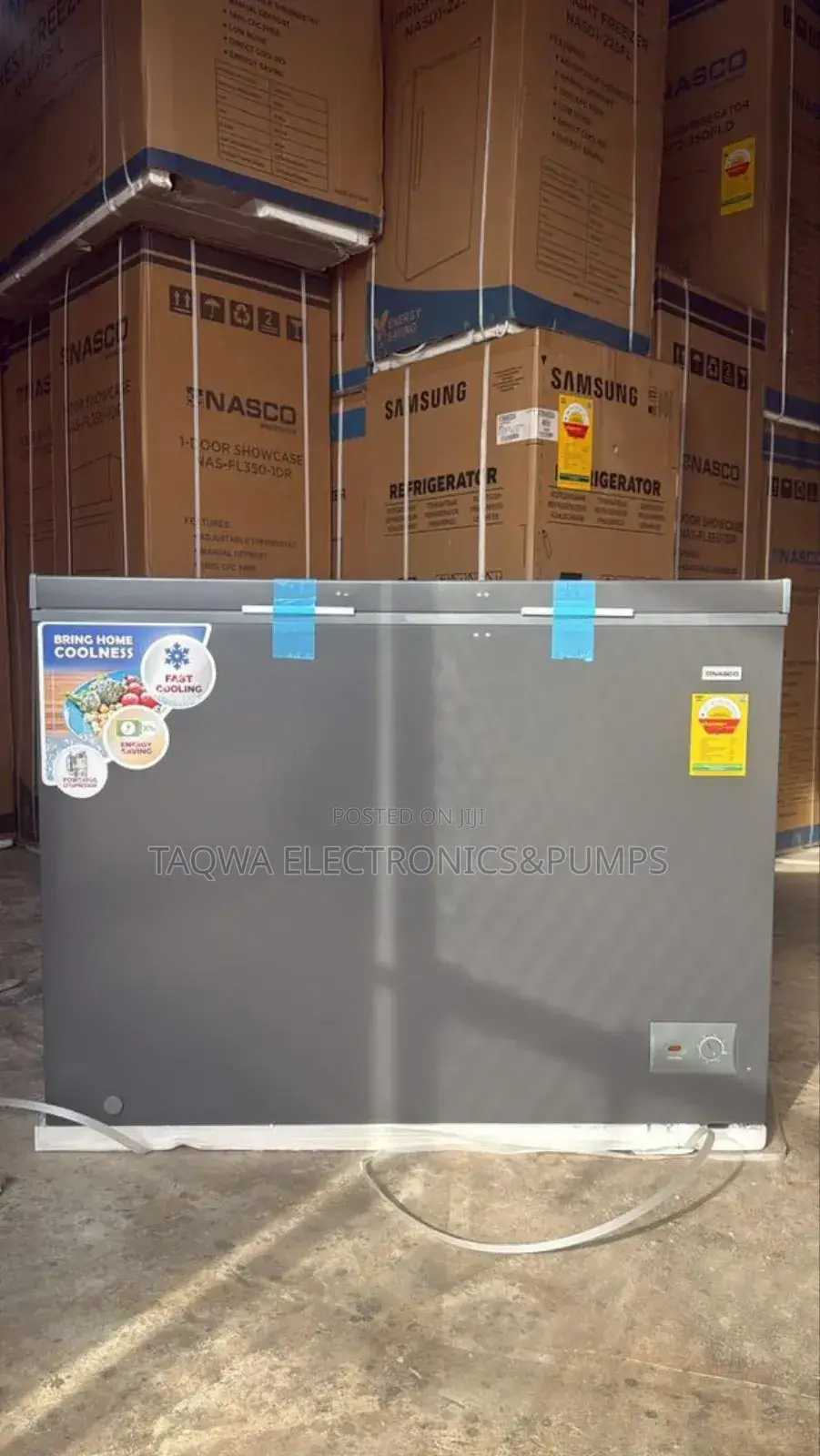 Quiet Nasco 290l Chest Freezer