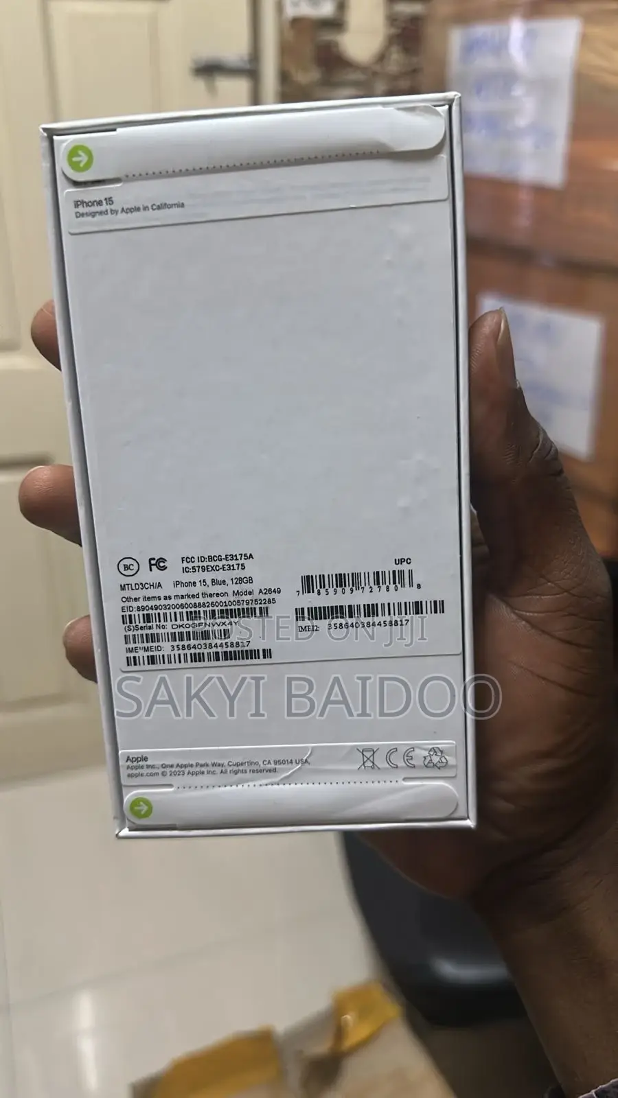Apple iPhone 15 128 GB White