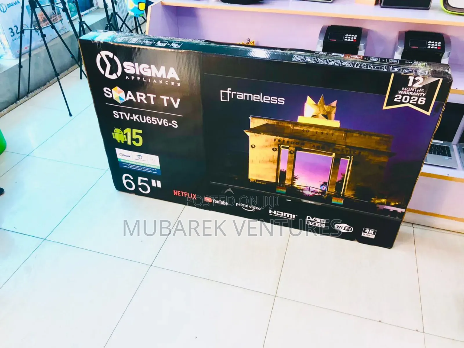 Sigma 65" Uhd Smart Android Tv