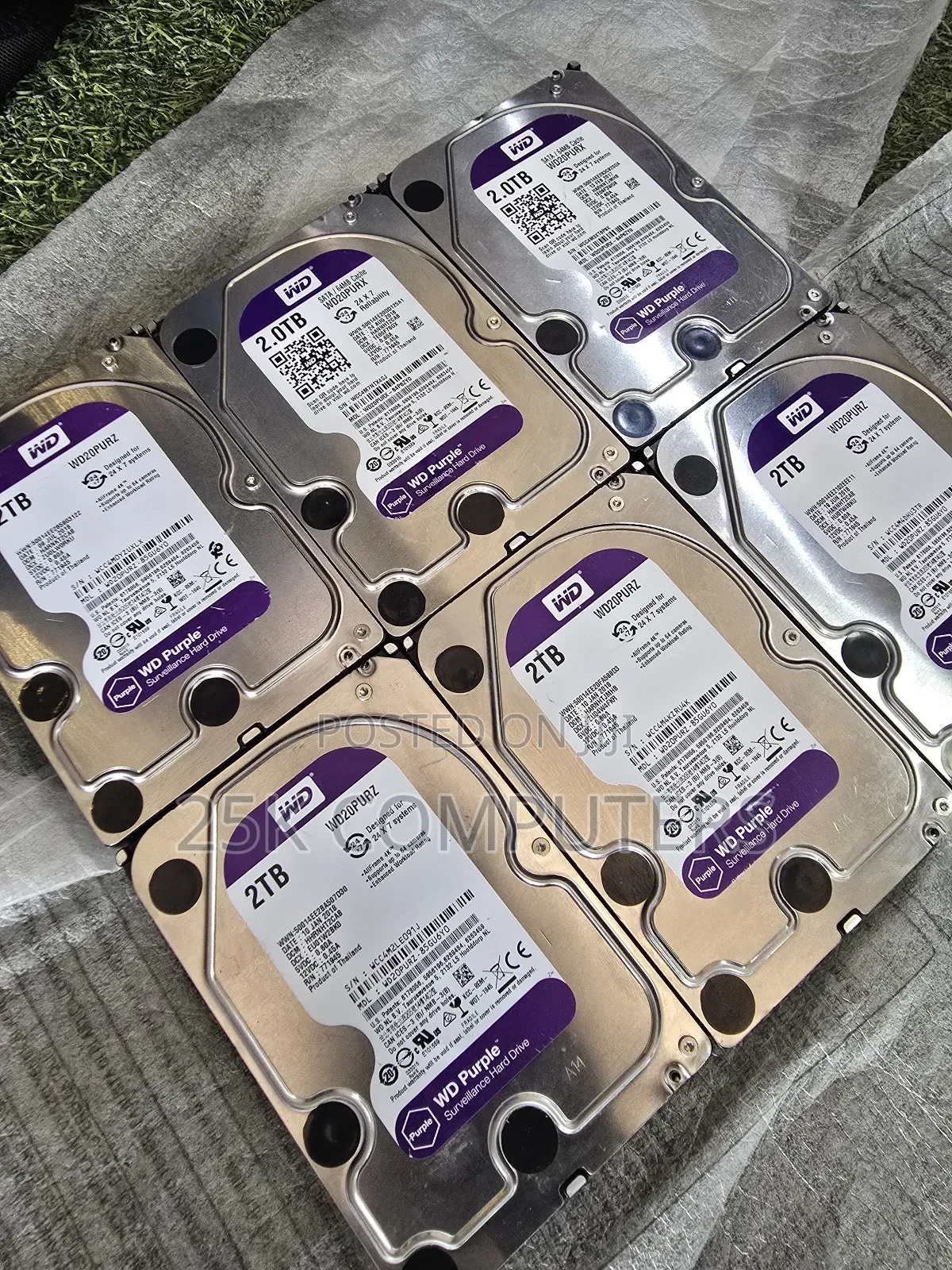 2tb Western Digital Surveillance Purple Drive