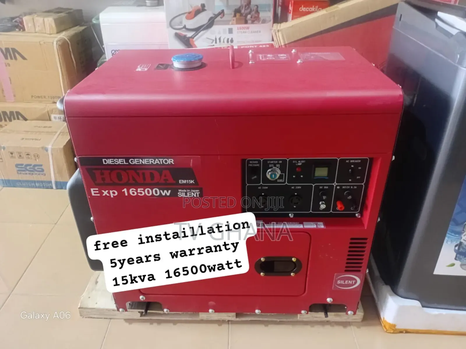 Honda 15kva Generator Powerful 16500w Heavy Duty16500watt