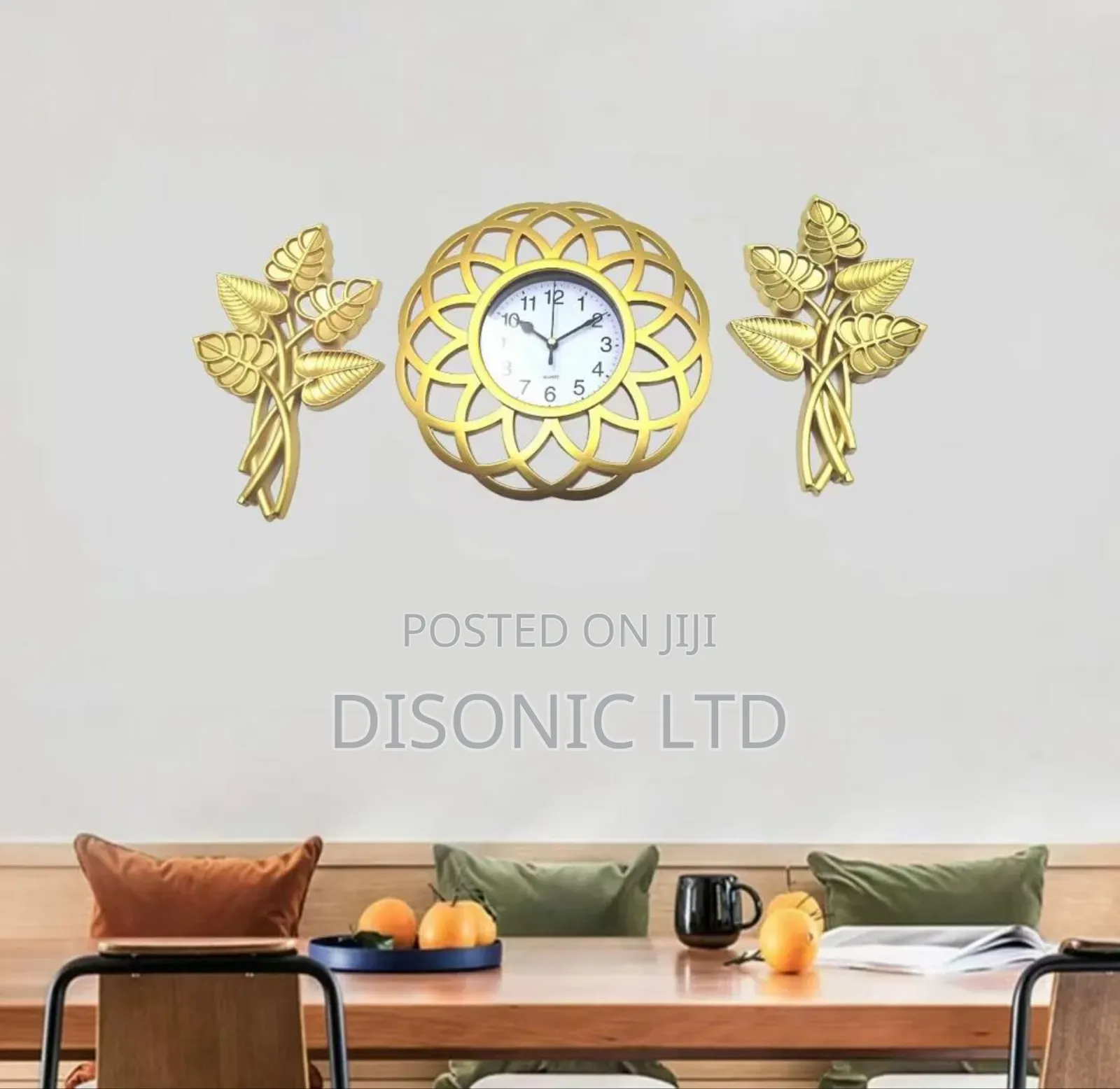 3 Pieces Wall Clock