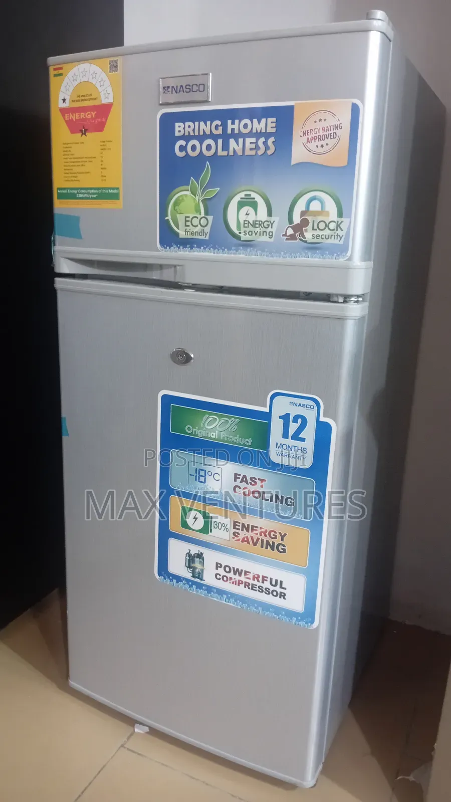 Nasco 95l Fridge Sharp Cooling No Stress Nasco 95l