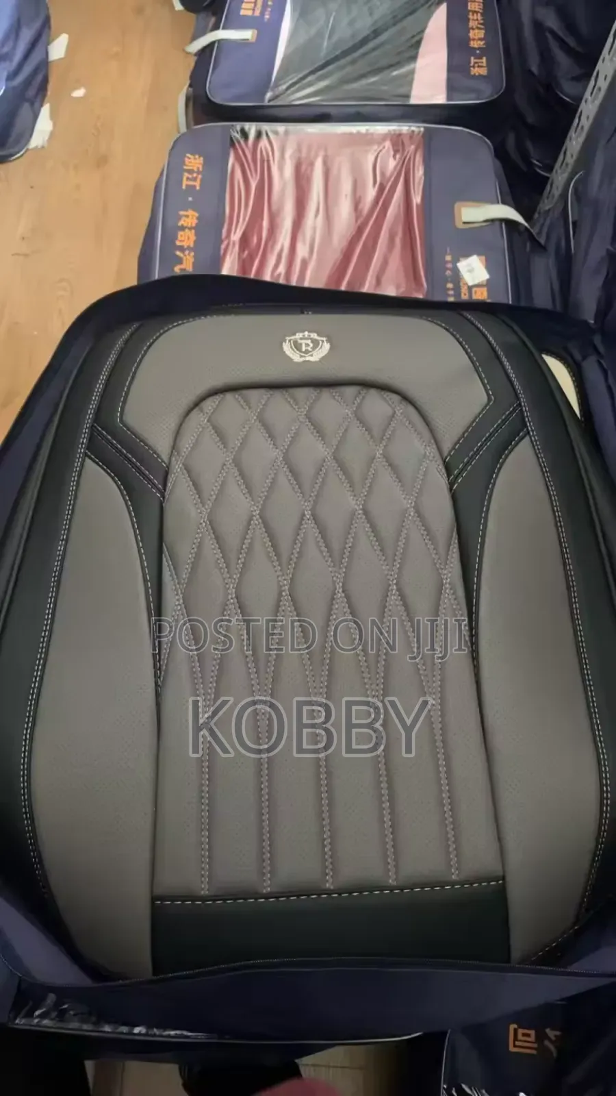 Nappa Leather Seat Covers + Head Rest