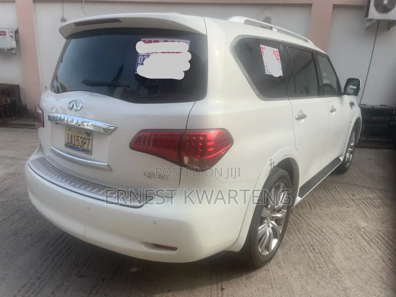 Infiniti QX80 2016 White