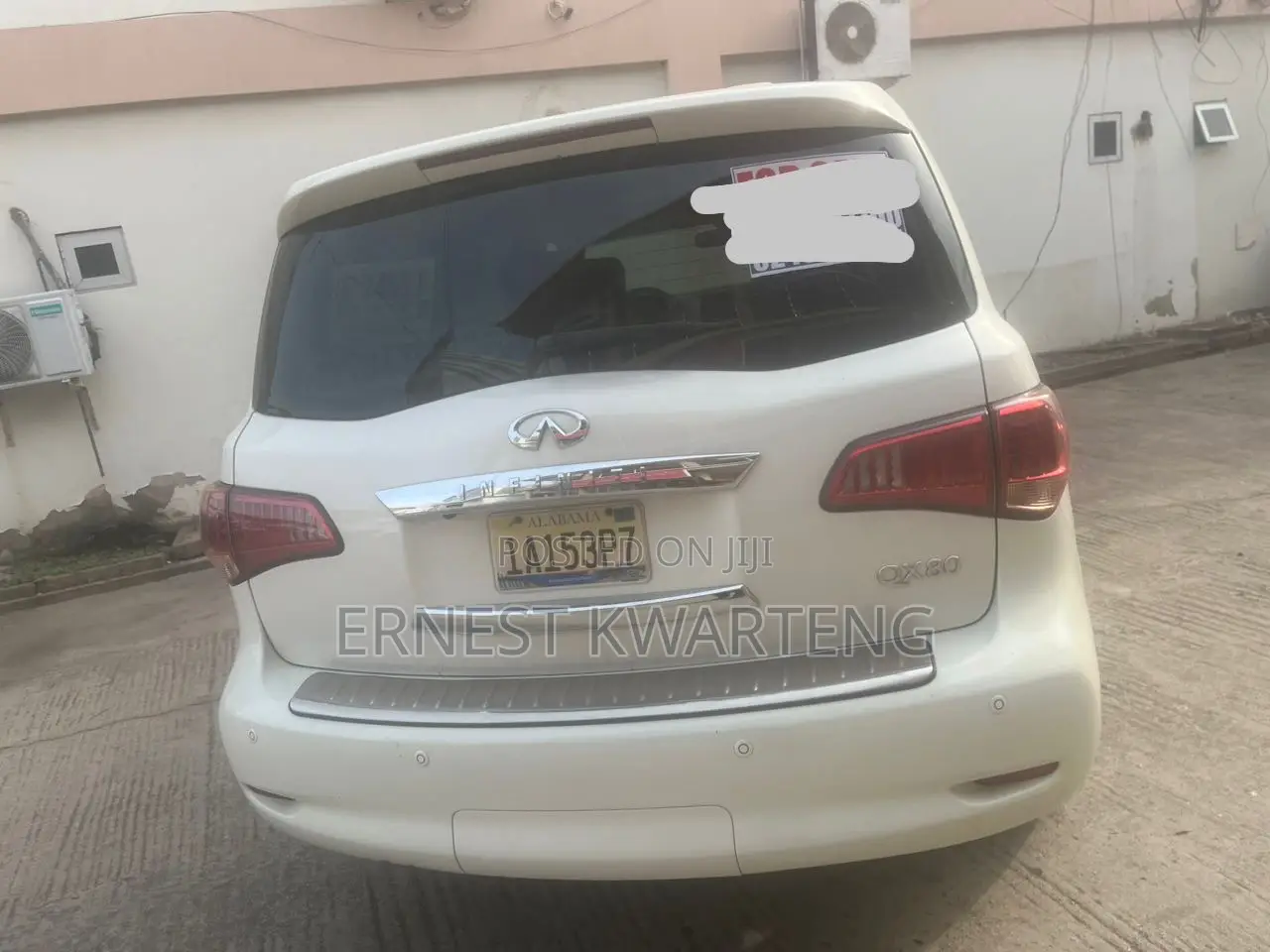 Infiniti QX80 2016 White