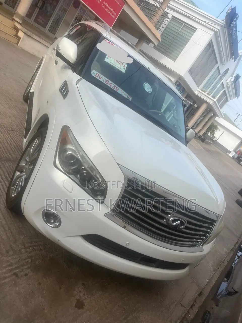 Infiniti QX80 2016 White
