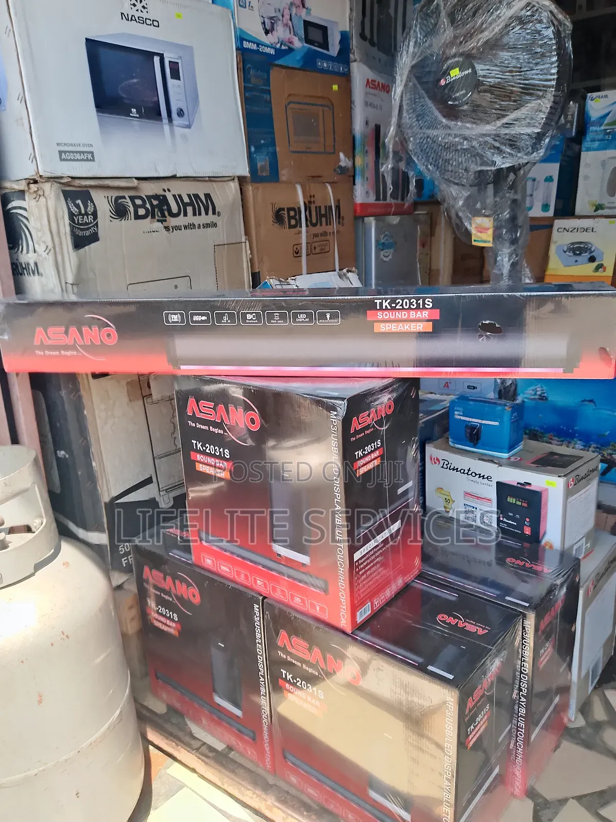12" Base Sound Bar Speaker - Asano Tk2031s