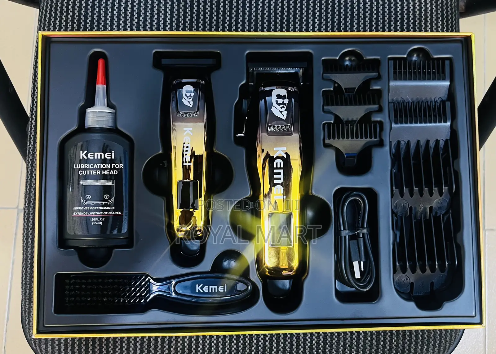 Kemei Cordless Hair Clipper and Trimmer
