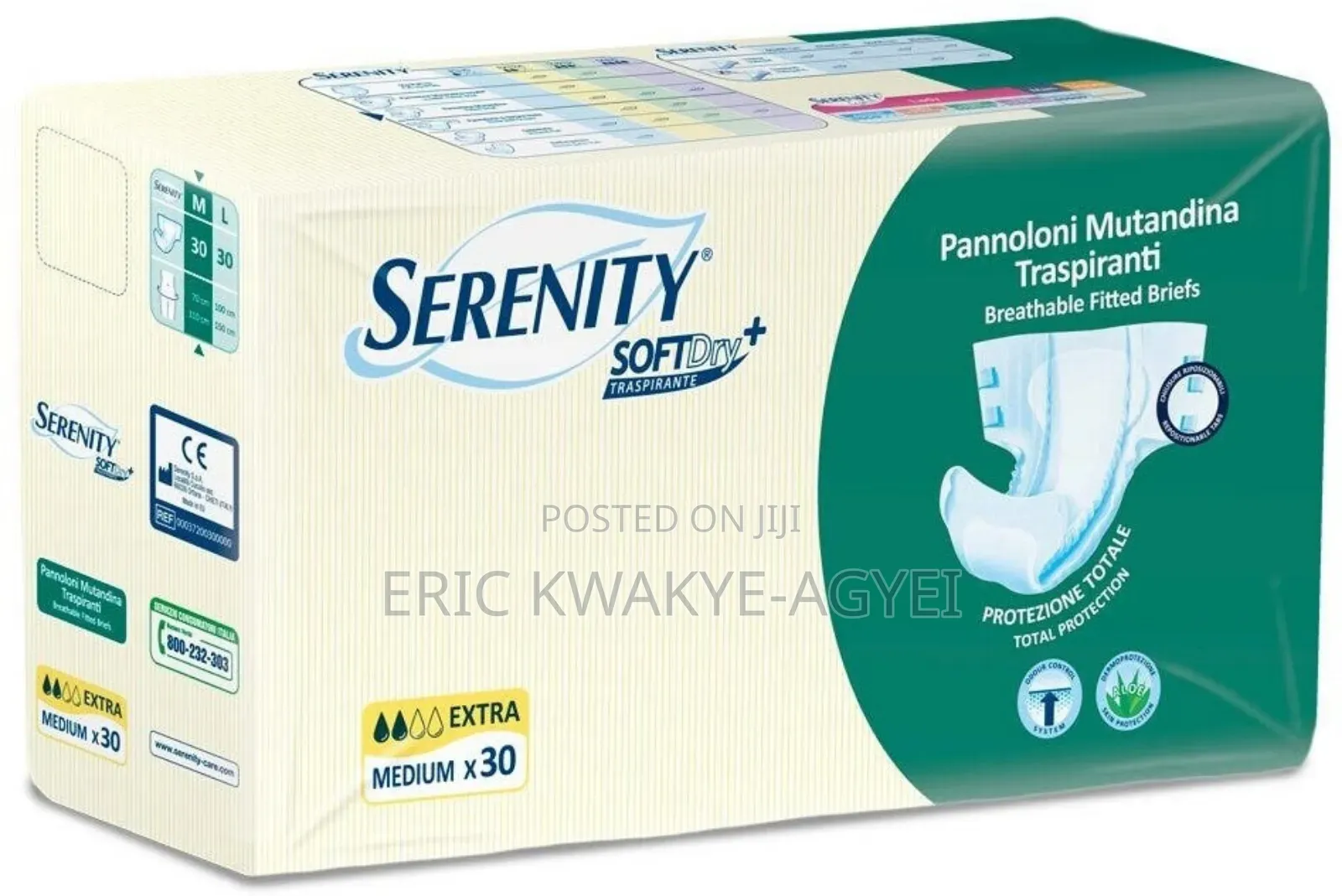 Serenity Softdry Super - 30 Diapers A