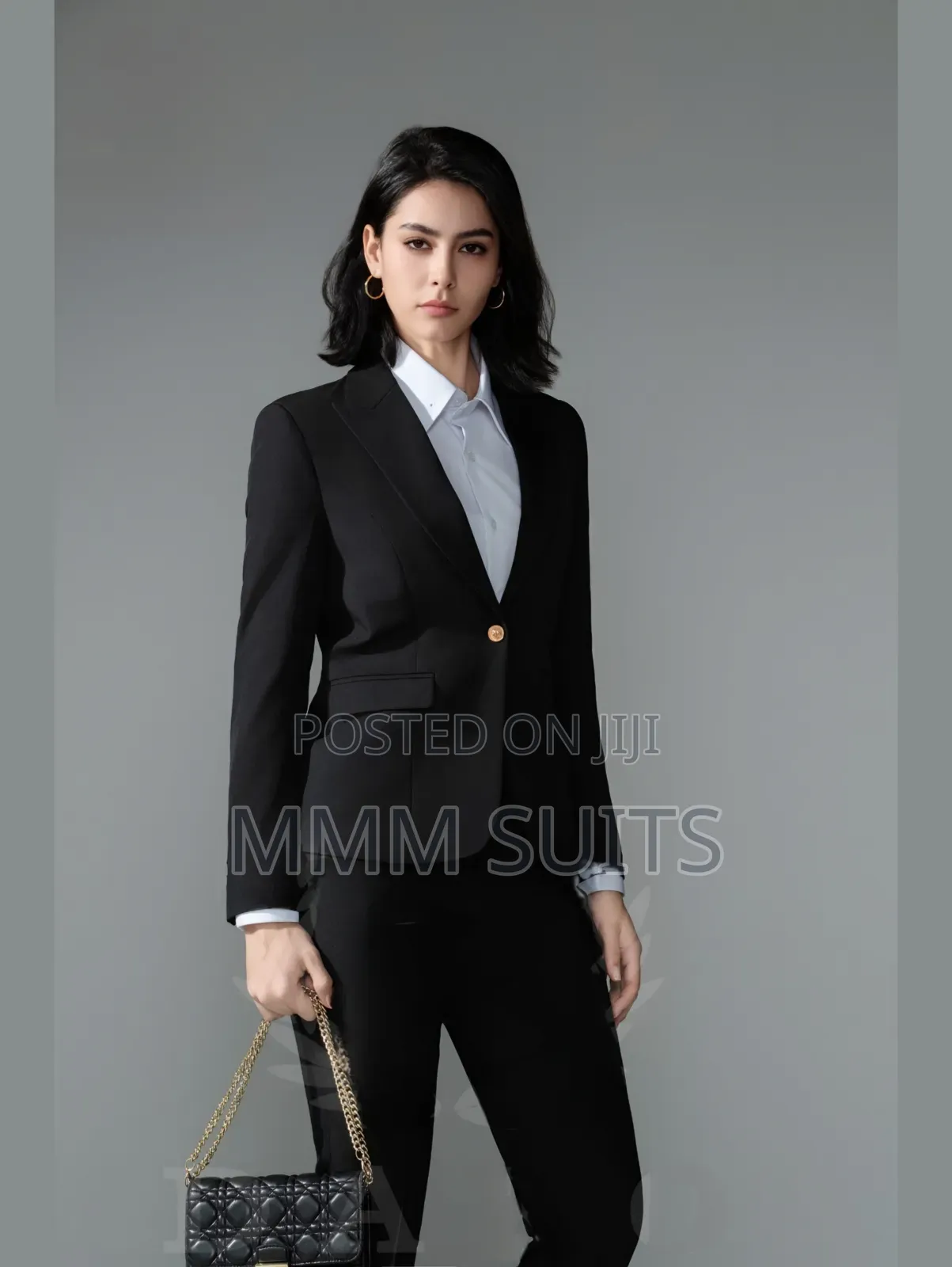 Corporate Quality 2-Piece Ladies Trousers Suit for Office and Events