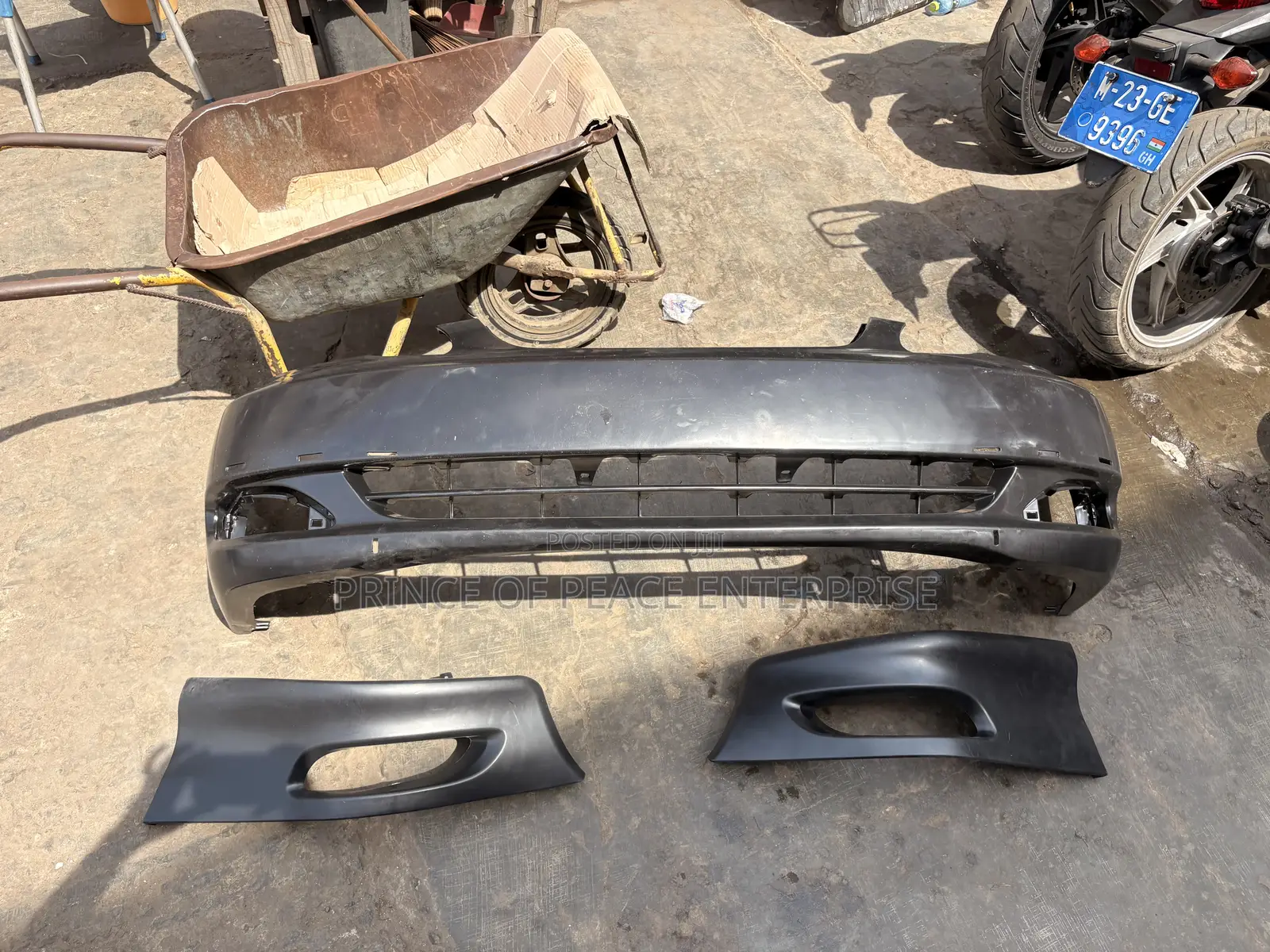 Toyota Corolla 2006 2007 2008 Front Bumper and Front Spoilers Set