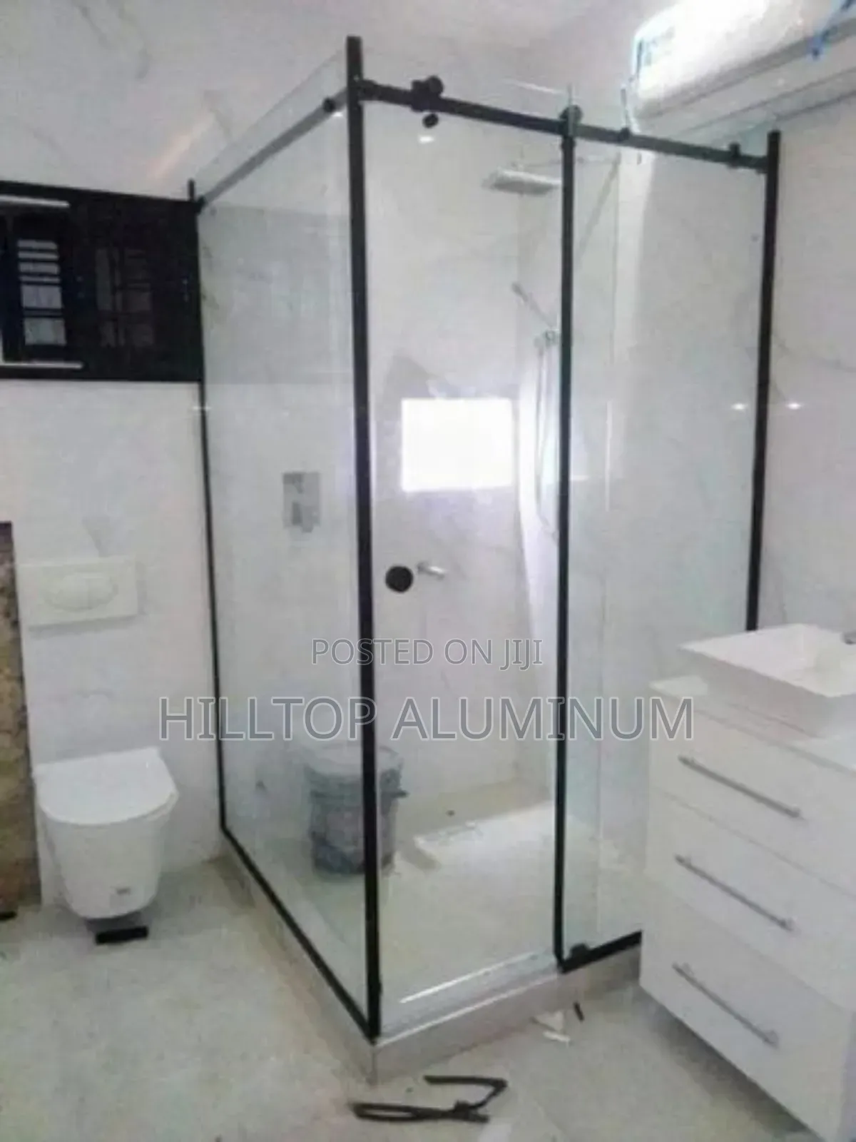 Tempered Glass Shower Cubicle