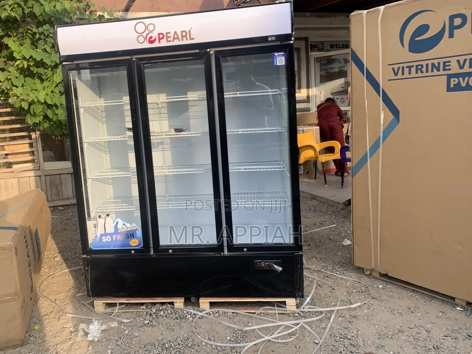 Order Durable Pearl 3 Door Electric Beverage Cooler(Pvc—1540-28ab).