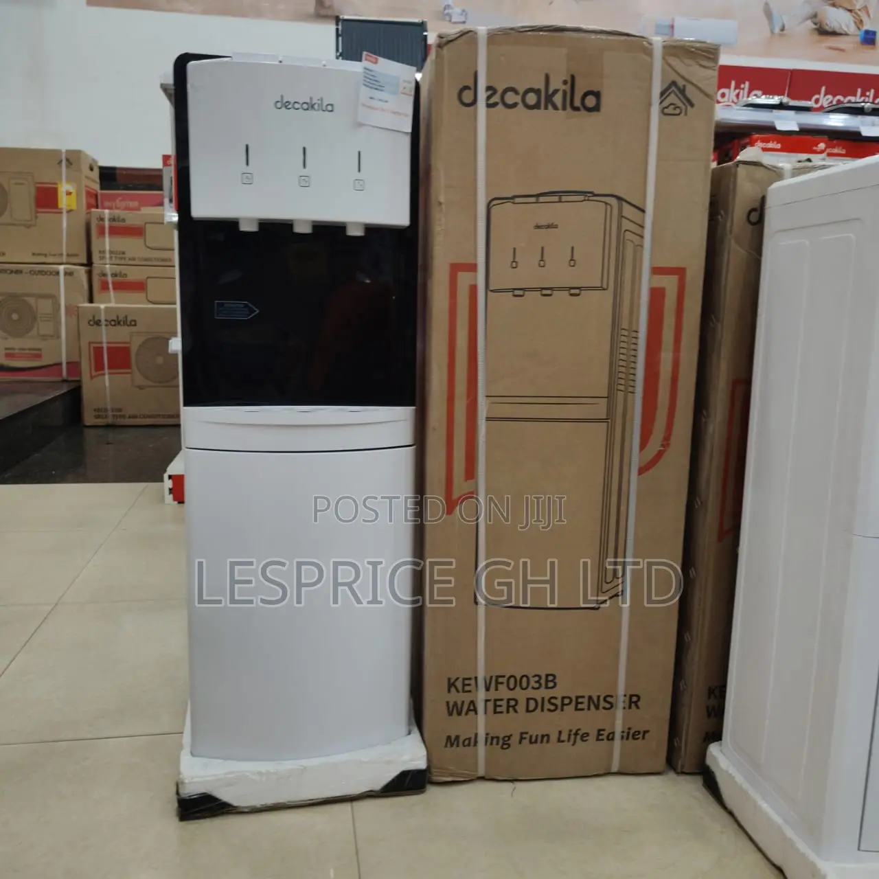 Hot and Cold Water Dispenser From Decakila