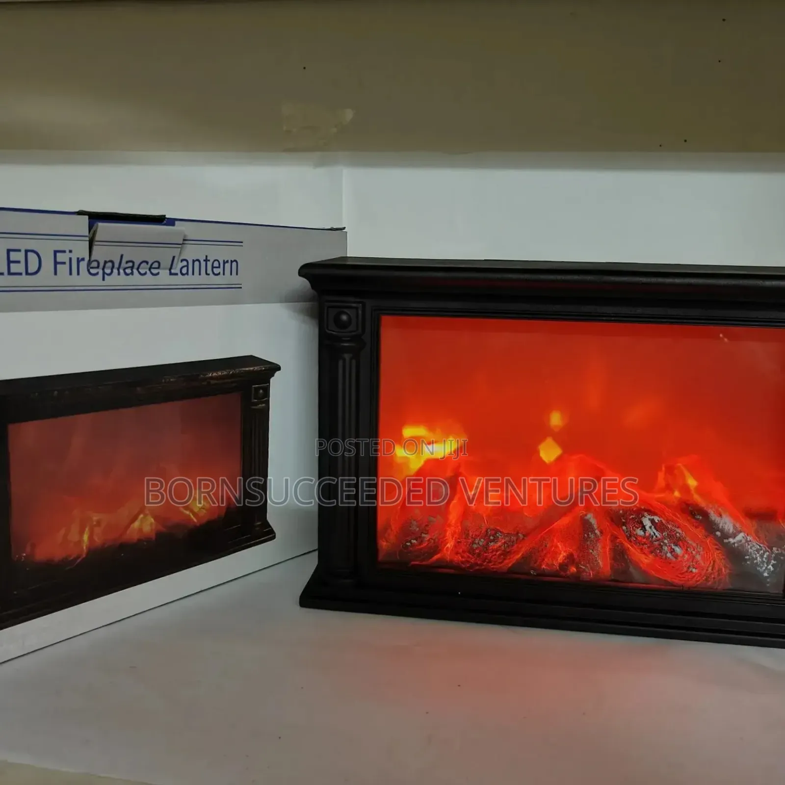 Led Fireplace Lantern