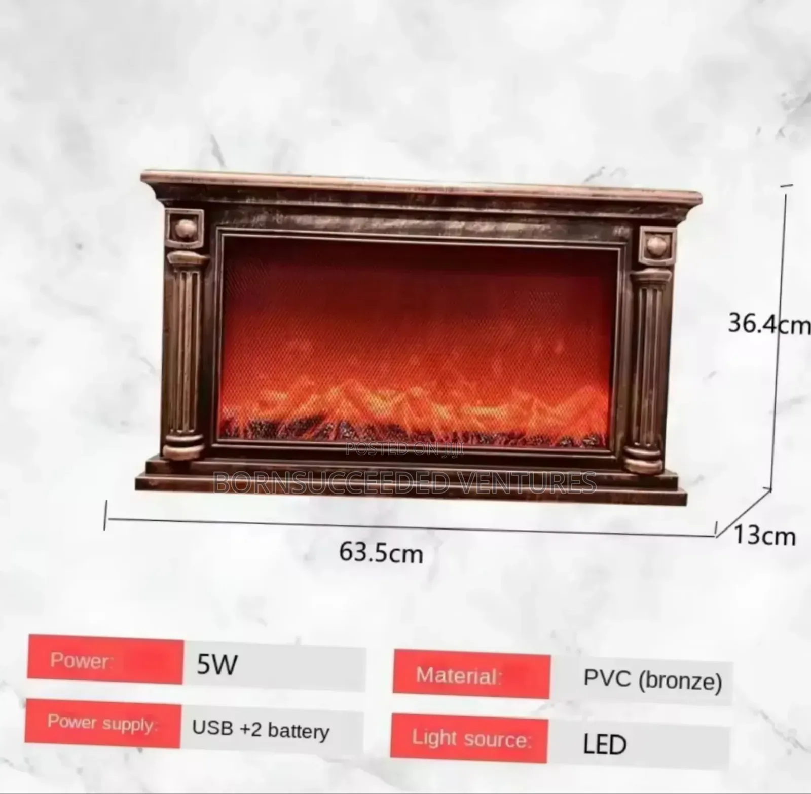 Led Fireplace Lantern