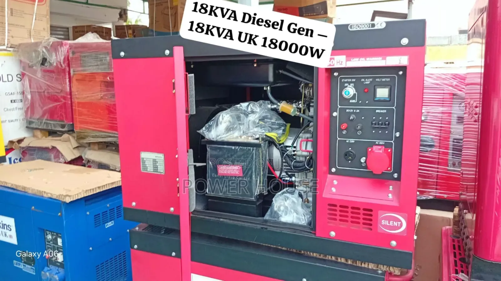Perkins 18kva Generator – Uk 18000w Heavy Duty Engine