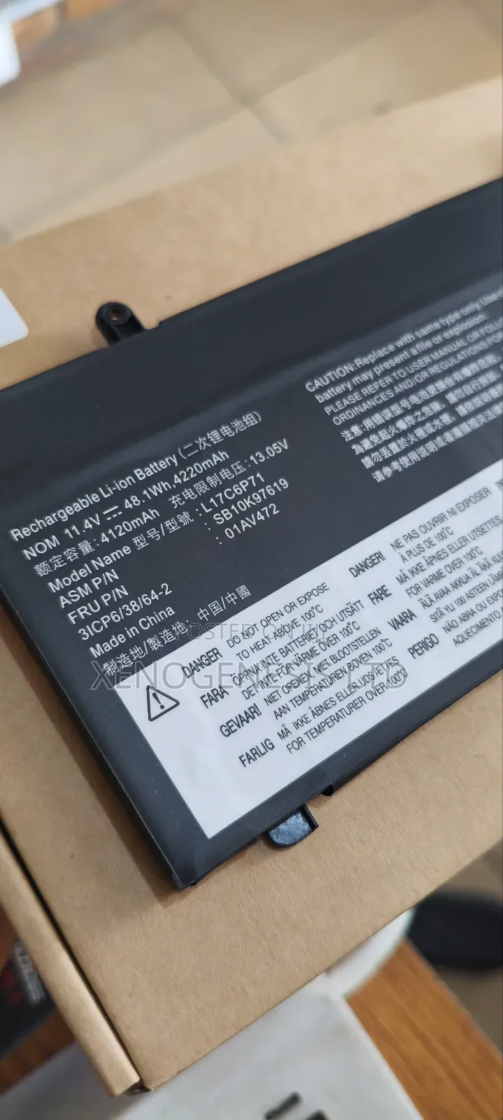 L17c6p71 for Lenovo Thinkpad X280 A285
