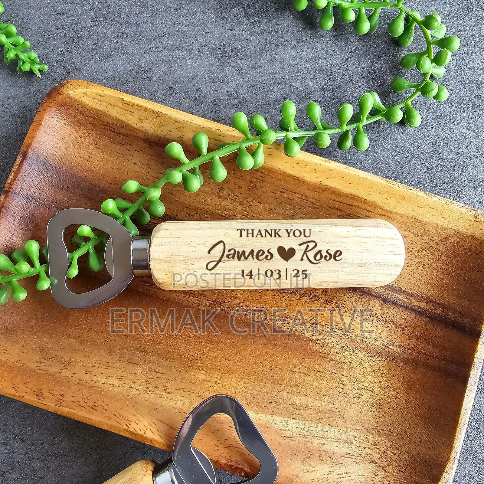 Wooden Opener Min Order 50pcs