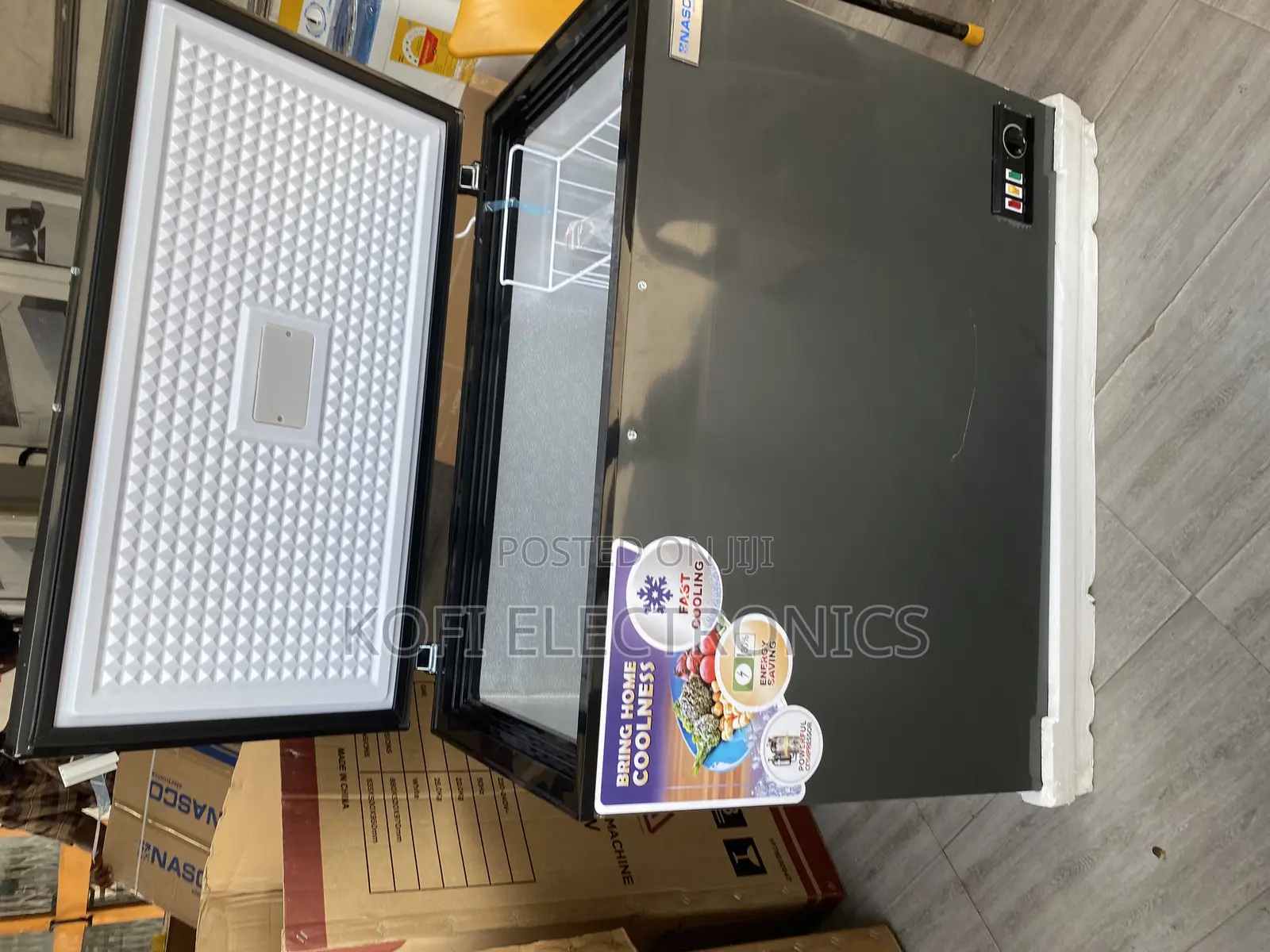 Enjoy Glamorous Freshness With Nas-200 Liters Freezer