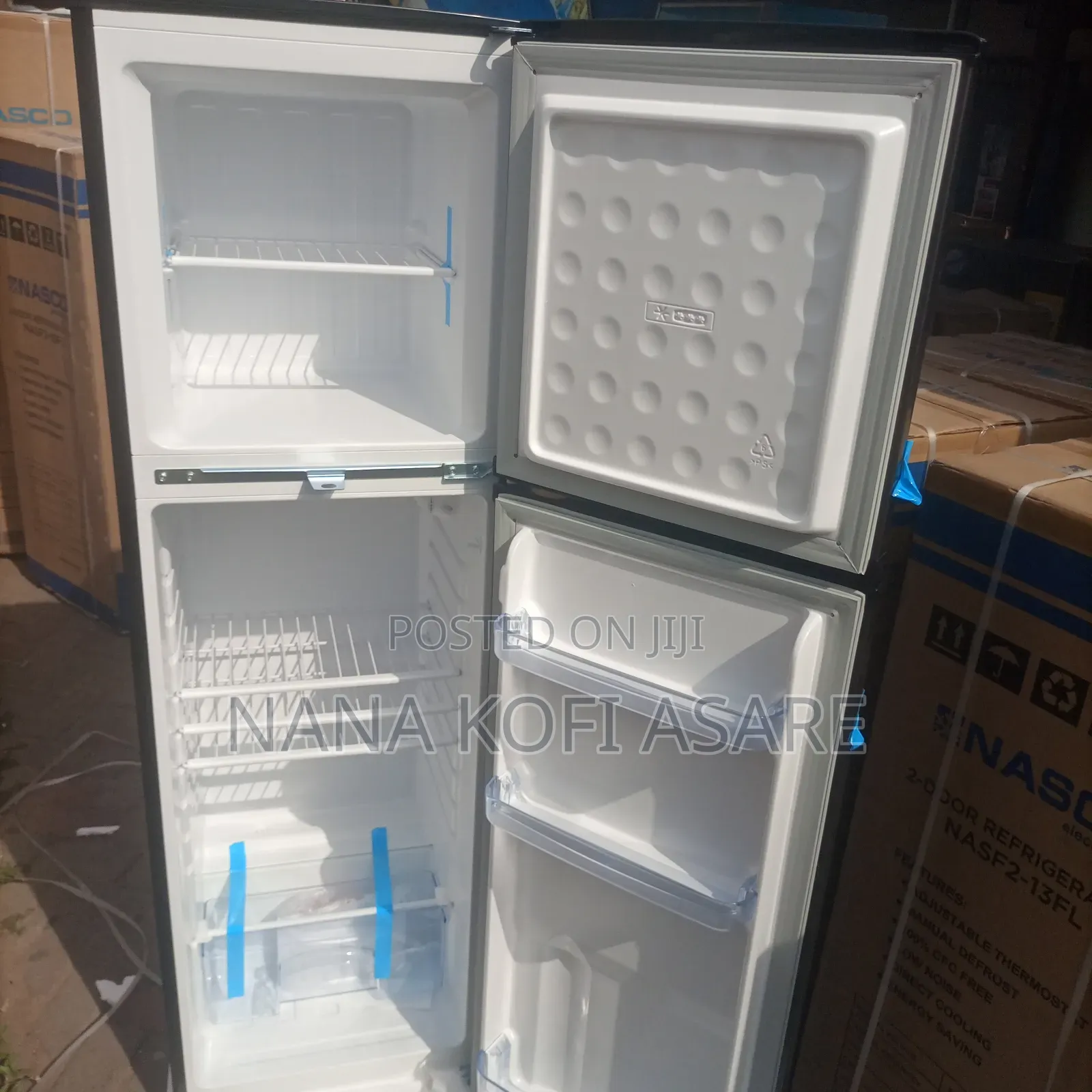 Nasco 165litres Top Freezer Refrigerator