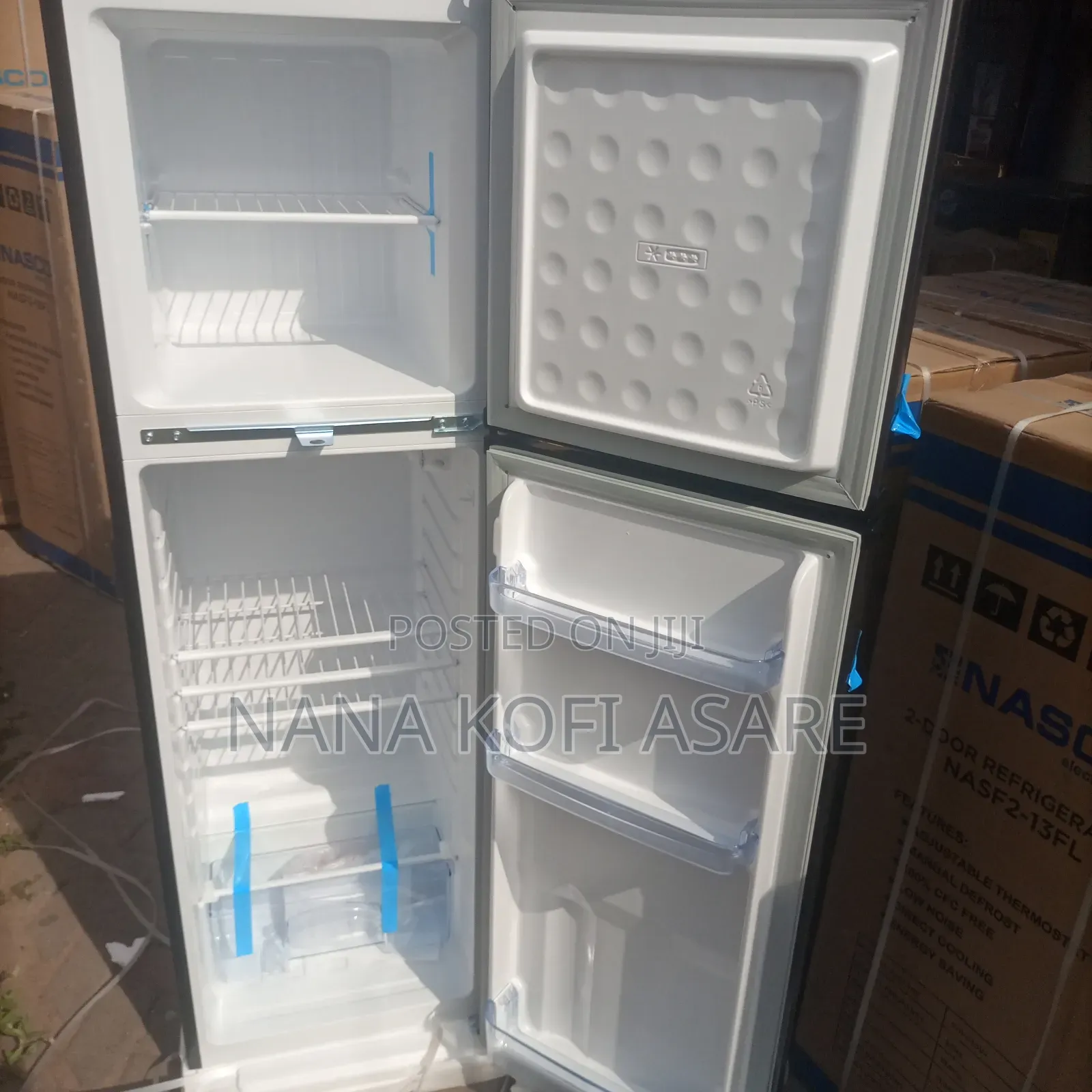 Nasco 165litres Top Freezer Refrigerator